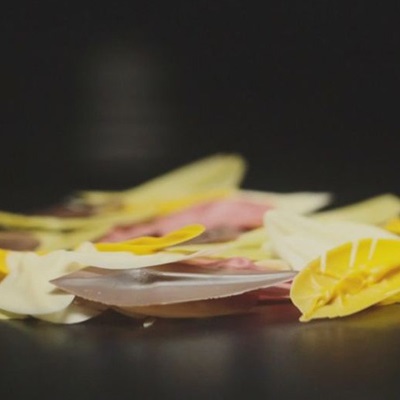 CLS06 Chocolate Leaf Spatula