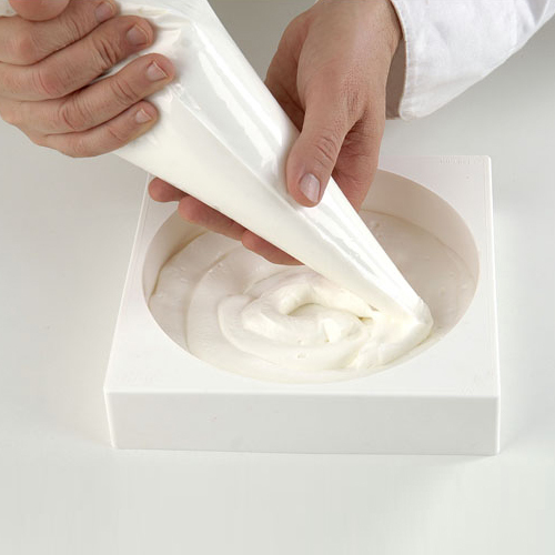 Round Insert Decor Silicon Mould