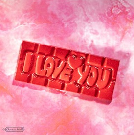 CW12009 I Love You Tablet Mould 45g