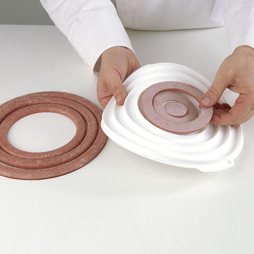 Round Insert Decor Silicon Mould