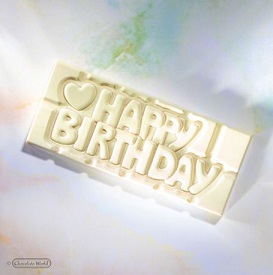 CW12010 Happy Birthday Tablet Mould 45g