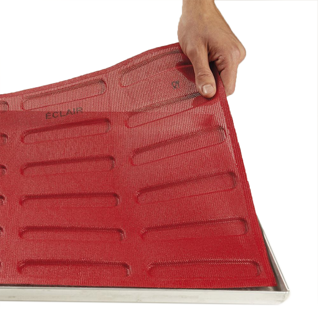 FF4313 Perforated Eclair Silicon Mat 12 Indent