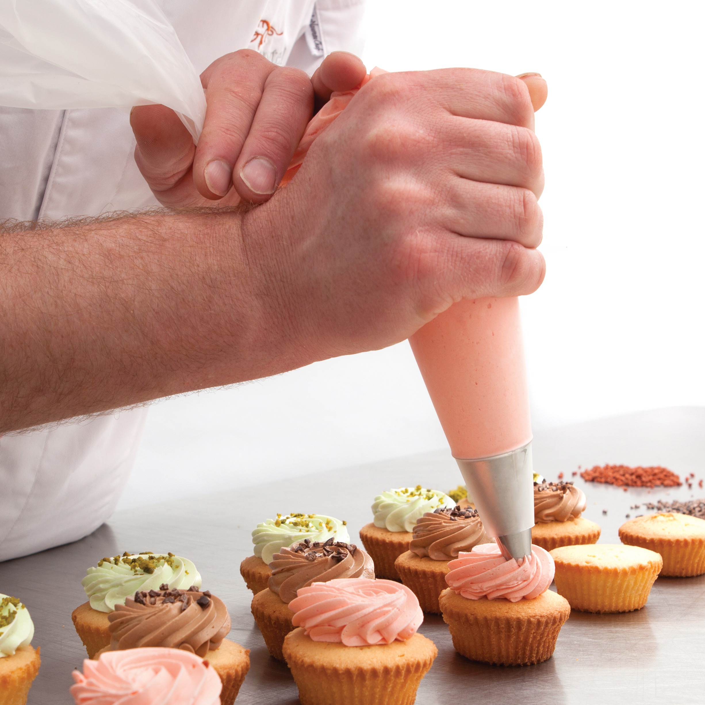 One Way Disposable Piping Bags Clear 41cm 20pk