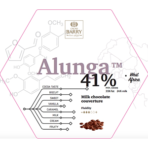 Cacao Barry Alunga 41% 1kg