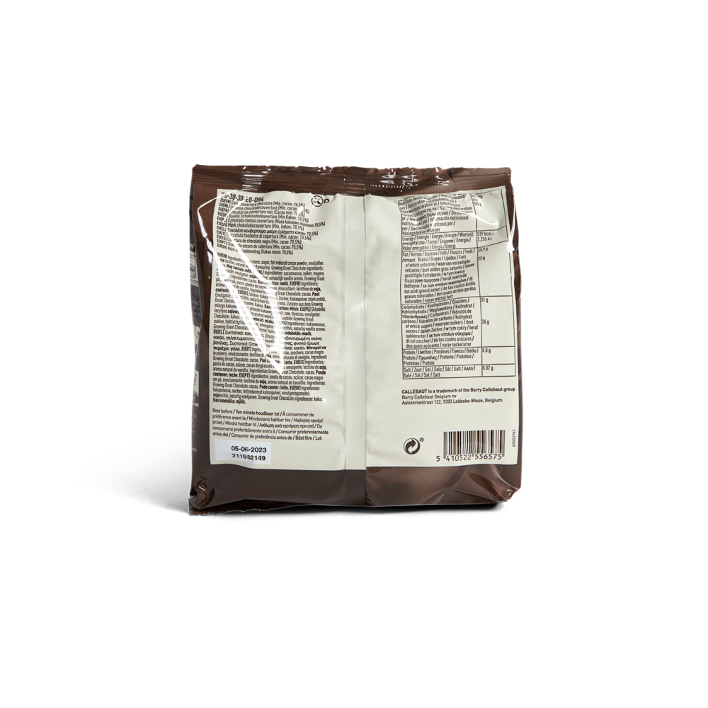 Callebaut 70-30 70.5% Dark Chocolate Callets 400g