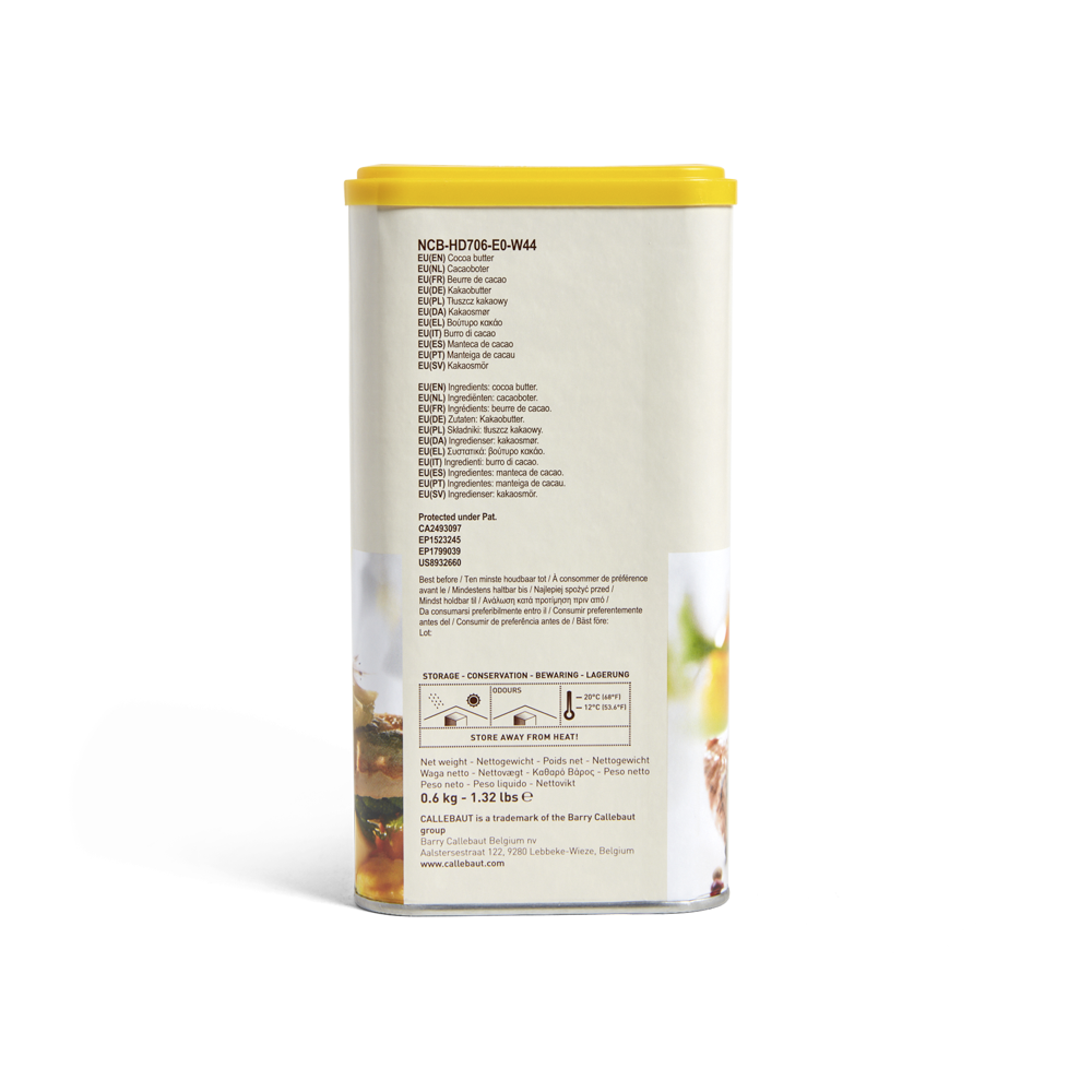 Callebaut Mycryo Cocoa Butter 600g