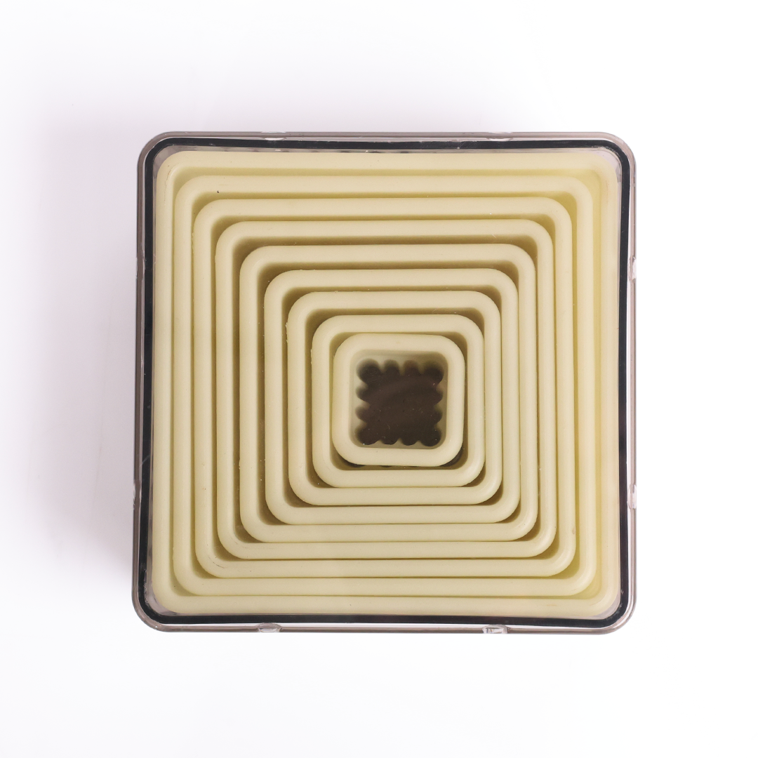 Scalloped Square Nylon Cookie Cutters