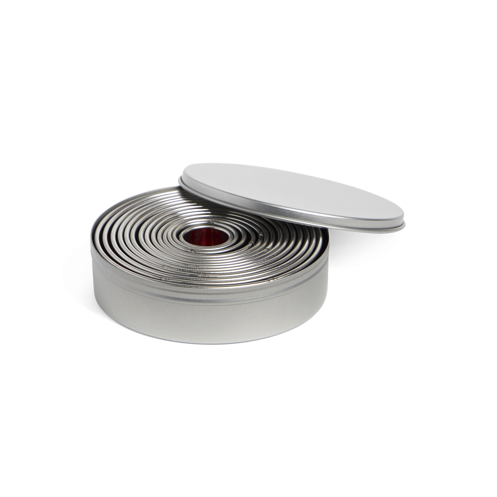 Stainless Steel 14pc Round Cutter Set