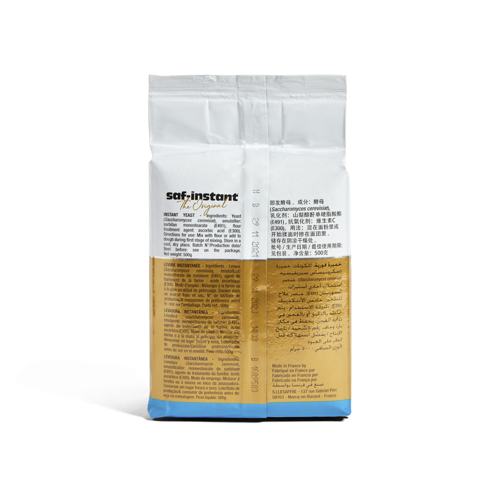 SAF Instant Gold Dry Yeast 500g